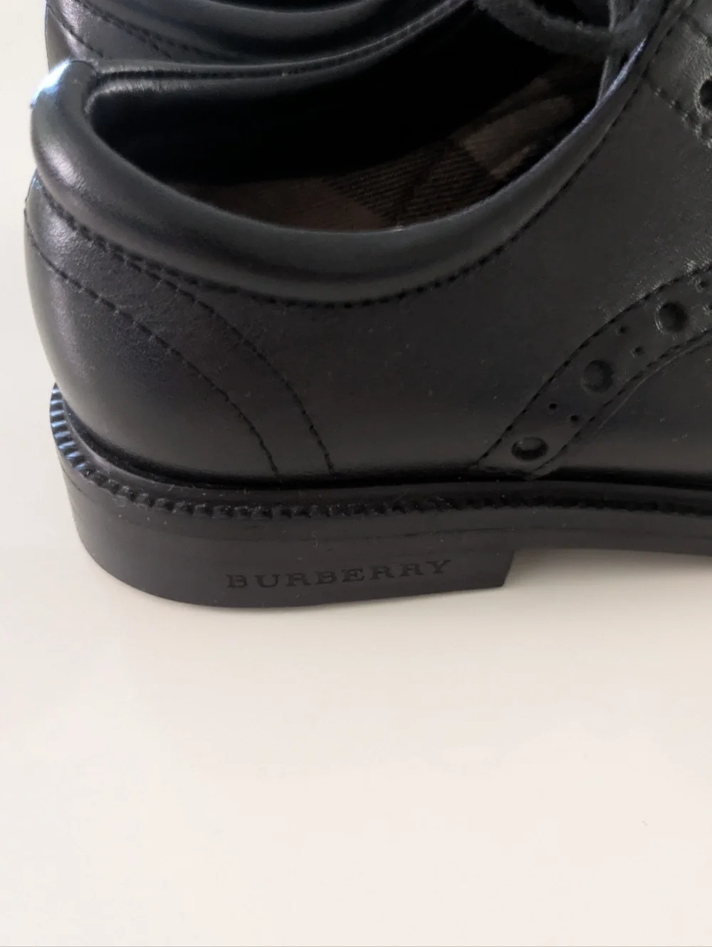 Burberry Leather Brogue Oxford NWT